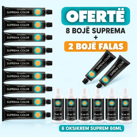 Ofertë Suprema 8 Bojë + 2 FALAS