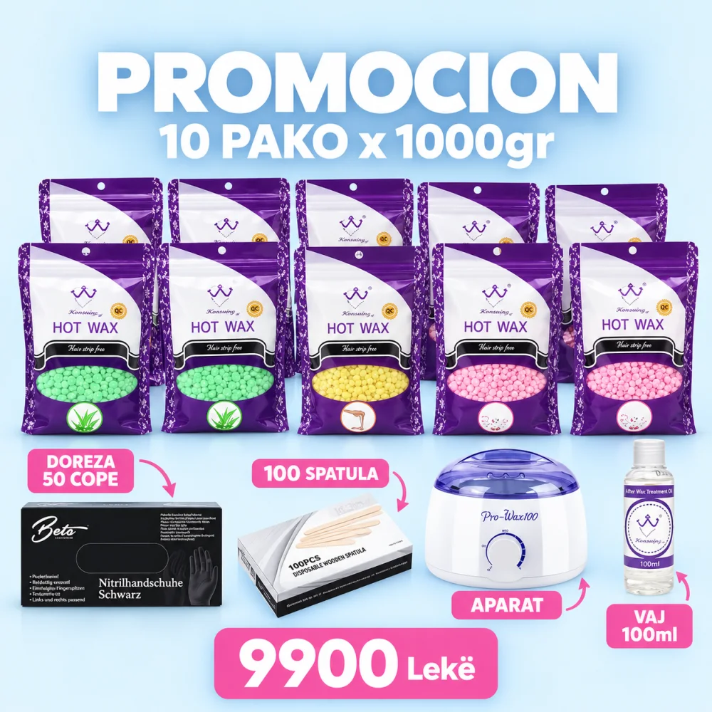 10 Pako Cera Depilimi Promo