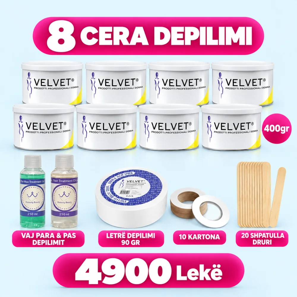 8 Cera Depilimi