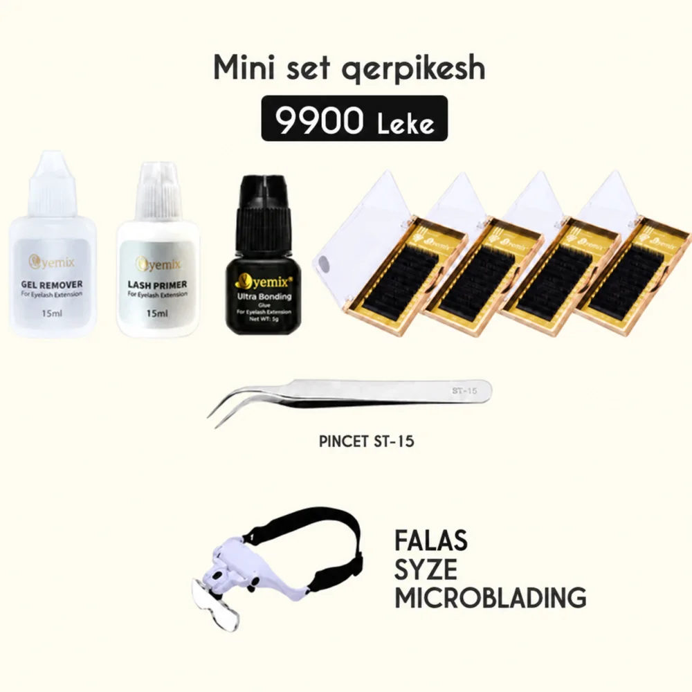 Mini set qerpikesh