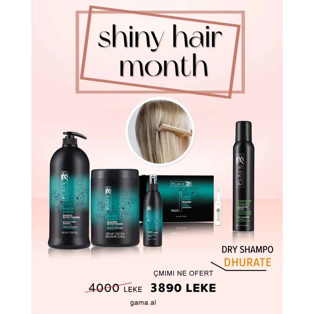 Shiny Hair Keratin + Protein