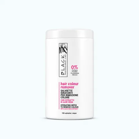 HAIR COLOUR REMOVER – MOISTURISING COLOUR REMOVAL 100 WIPES