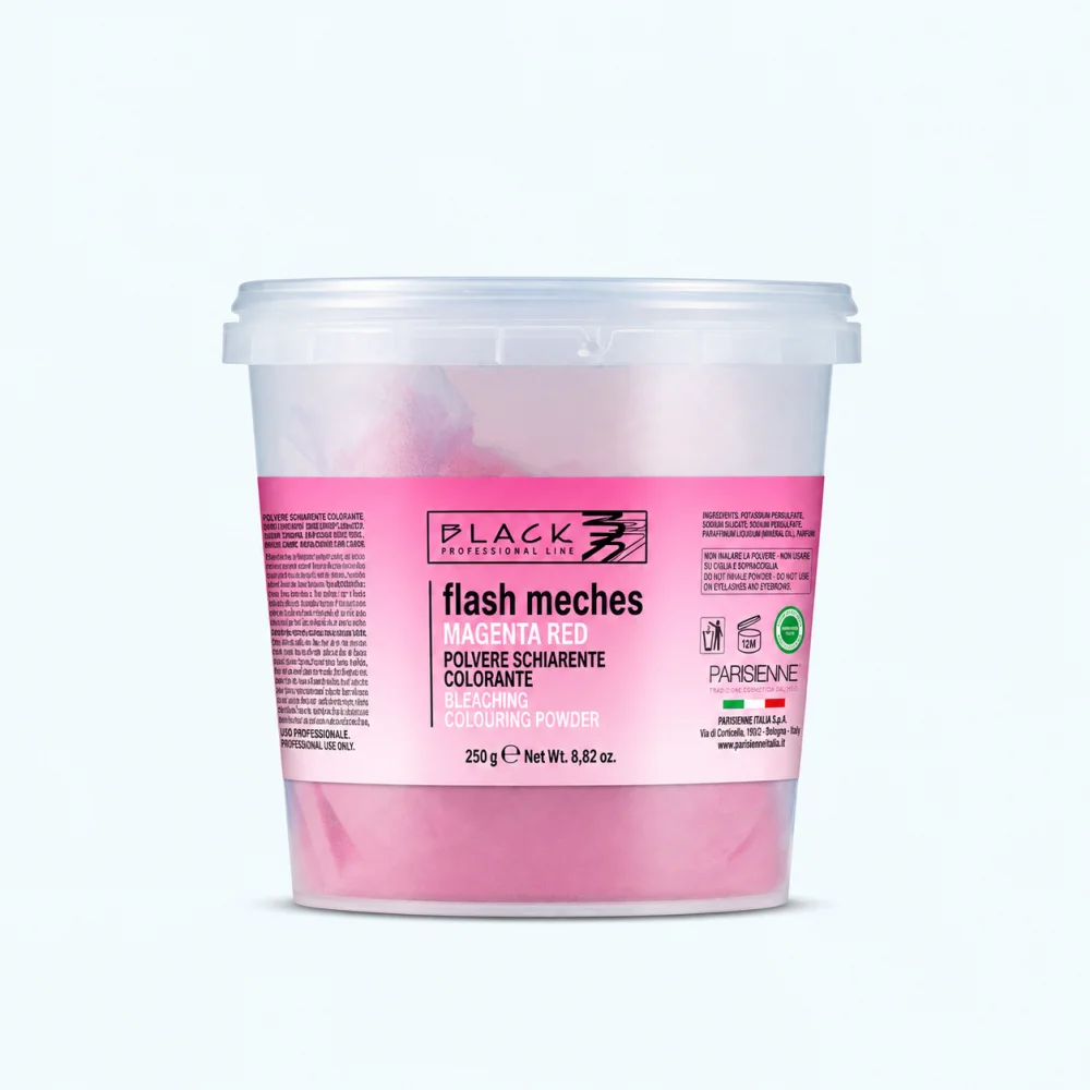 FLASH MECHES - TINTING BLEACHING POWDER MAGNETA RED