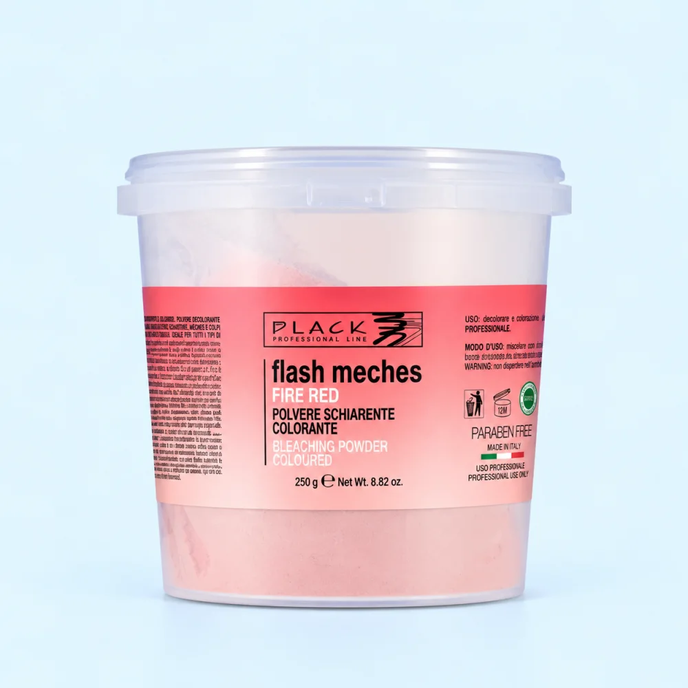 FLASH MECHES - TINTING BLEACHING POWDER RED