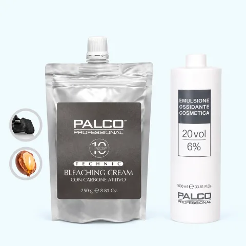 Technic Bleaching Crem 250ml + oksikrem 1000ml Falas