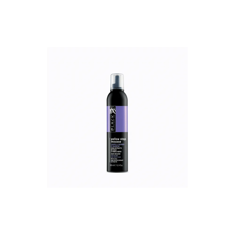 Yellow Stop Mousse Hair mousse for blond and white hair 300ml