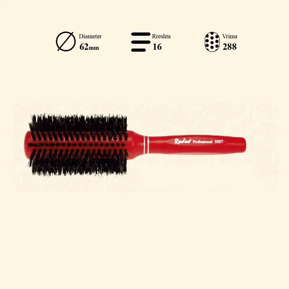 Rodeo hair brush Classic 62mm