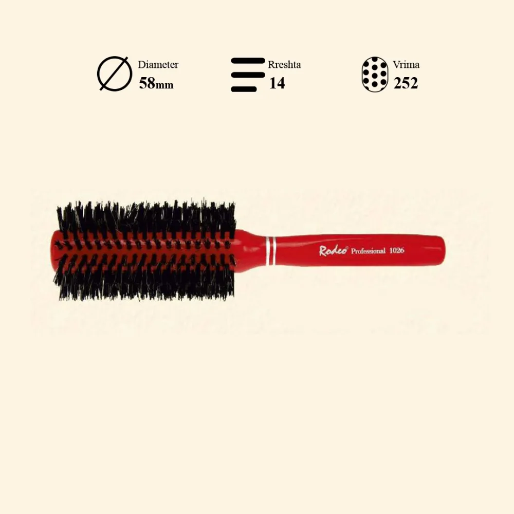 Rodeo hair brush Classic 58mm